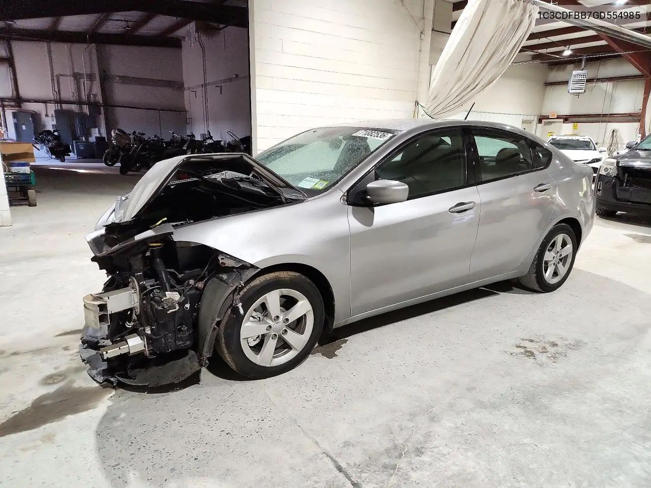 DODGE DART 2016, VIN 1C3CDFBB7GD554985