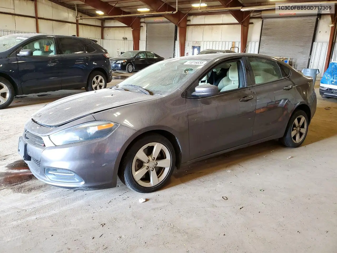 DODGE DART 2016, VIN 1C3CDFBB5GD717309