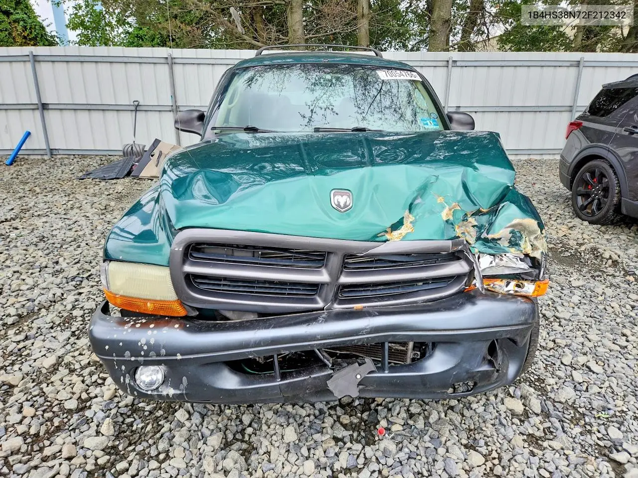 2002 DODGE DURANGO VIN 1B4HS38N72F212342 — фото 5