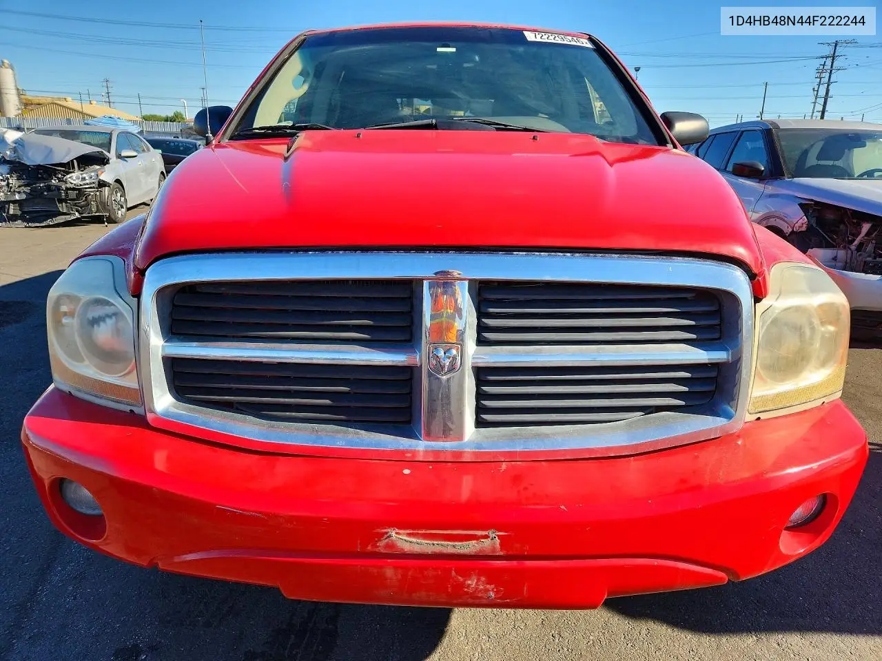 2004 DODGE DURANGO VIN 1D4HB48N44F222244 — фото 5