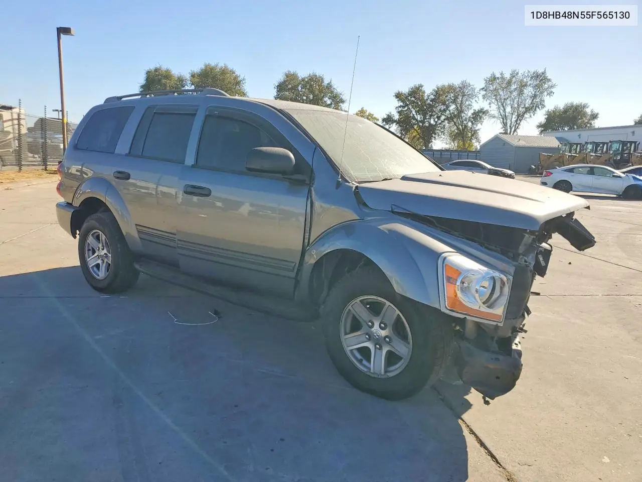 2005 DODGE DURANGO VIN 1D8HB48N55F565130 — фото 4