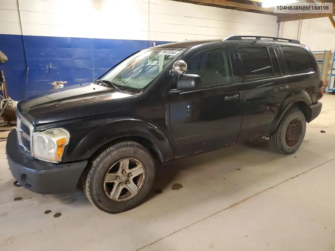 DODGE DURANGO 2006, VIN 1D4HB38N86F168198