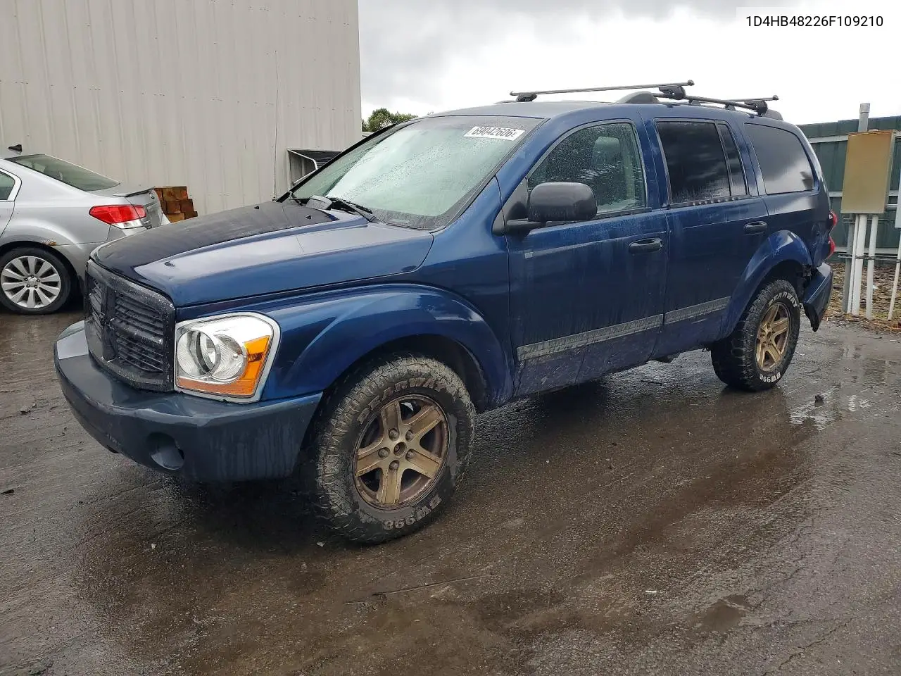 DODGE DURANGO 2006, VIN 1D4HB48226F109210