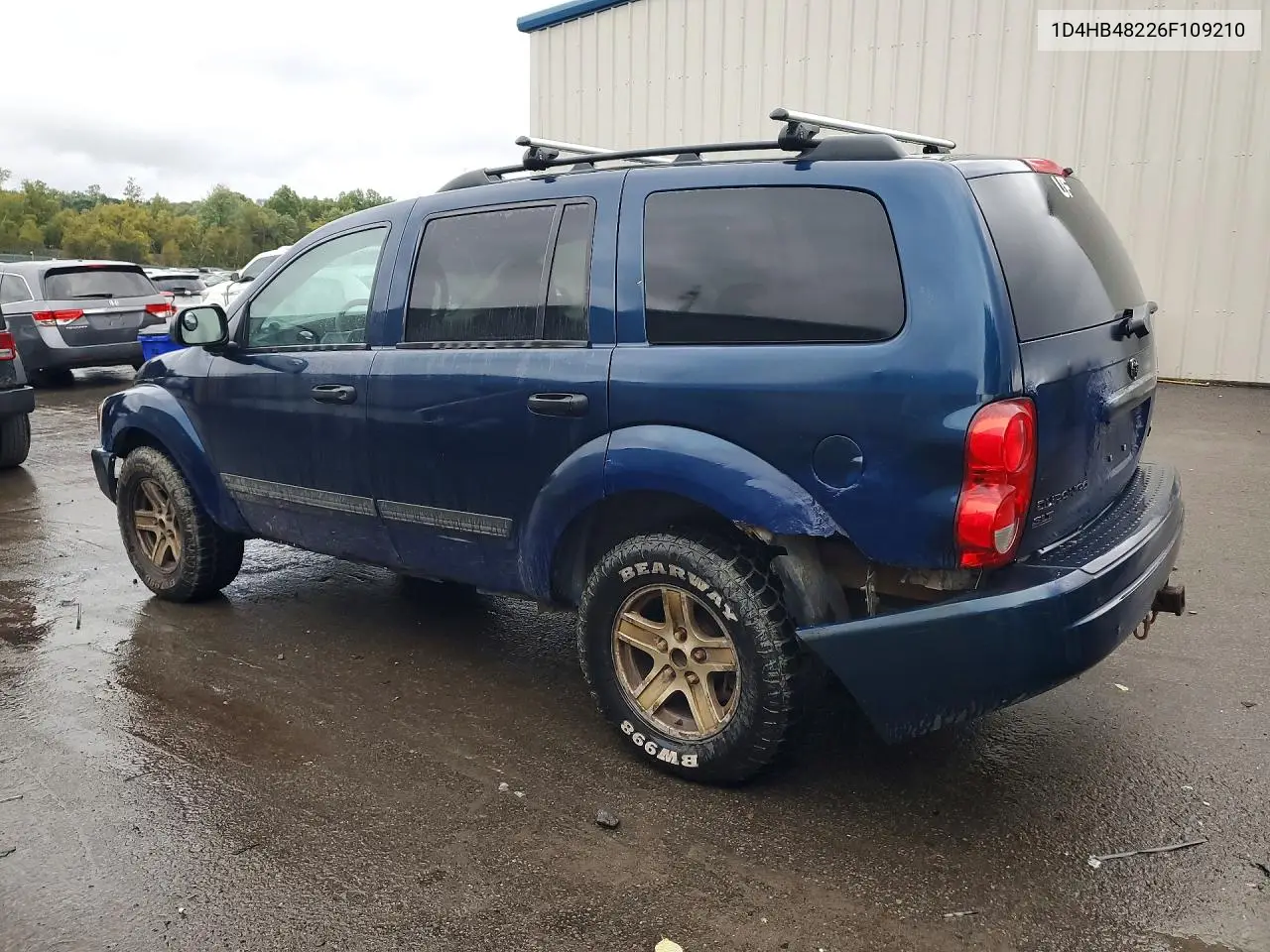 2006 DODGE DURANGO VIN 1D4HB48226F109210 — фото 2