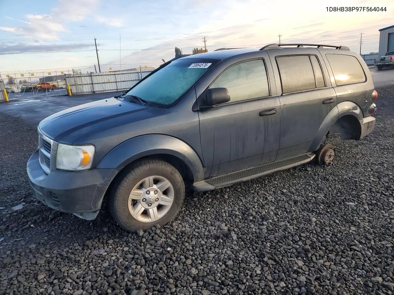 DODGE DURANGO 2007, VIN 1D8HB38P97F564044