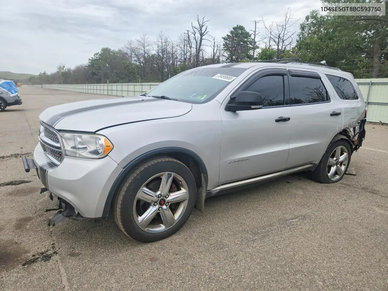 DODGE DURANGO 2011, VIN 1D4SE5GT8BC593750