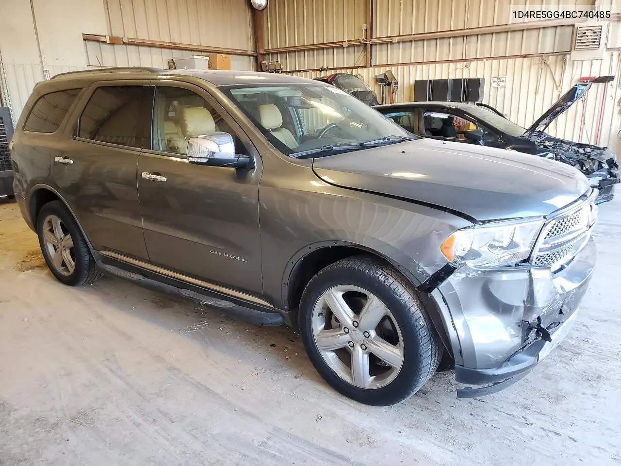 2011 DODGE DURANGO VIN 1D4RE5GG4BC740485 — фото 4