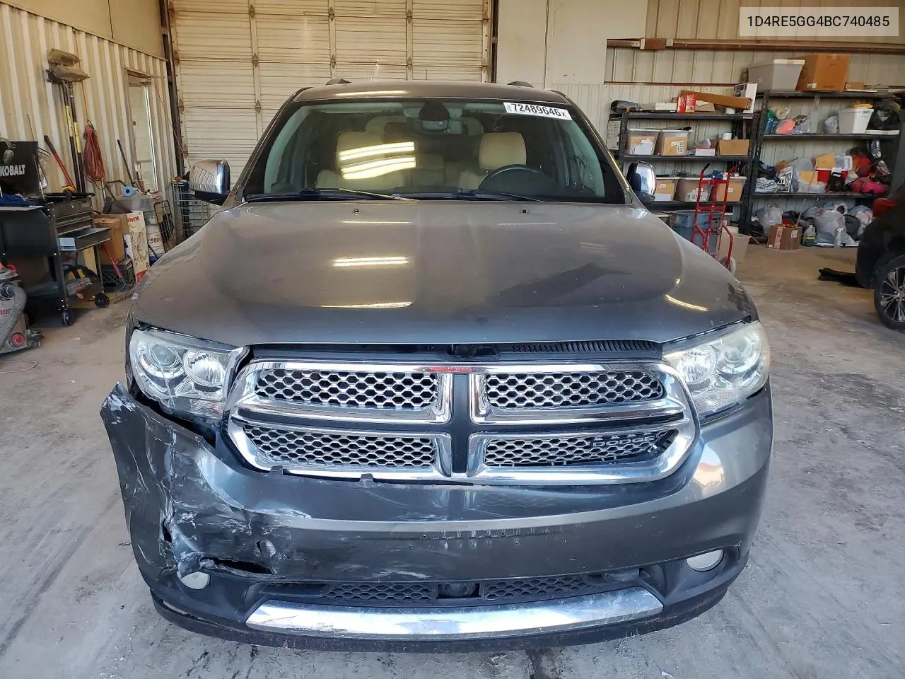 2011 DODGE DURANGO VIN 1D4RE5GG4BC740485 — фото 5