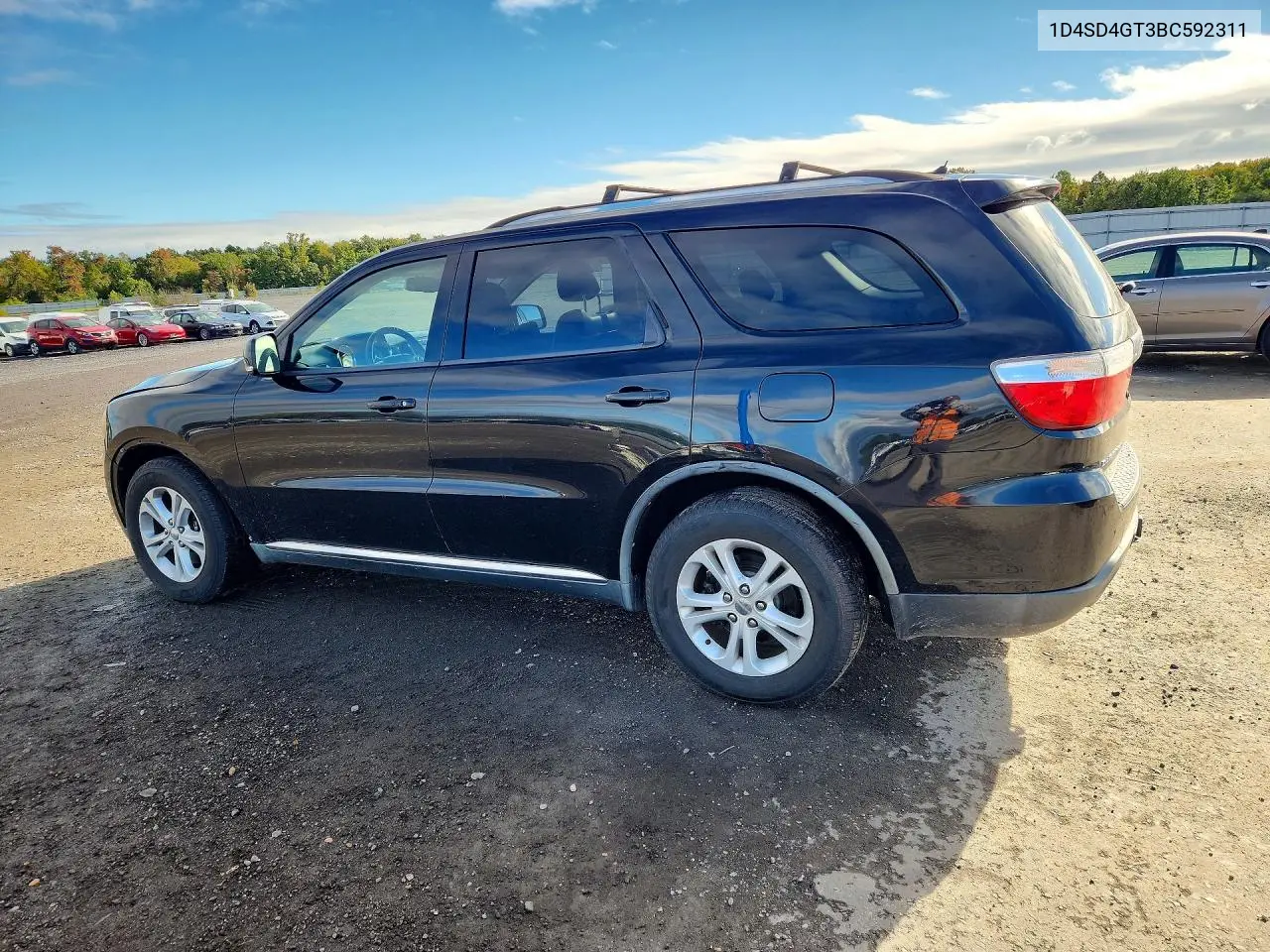2011 DODGE DURANGO VIN 1D4SD4GT3BC592311 — фото 2