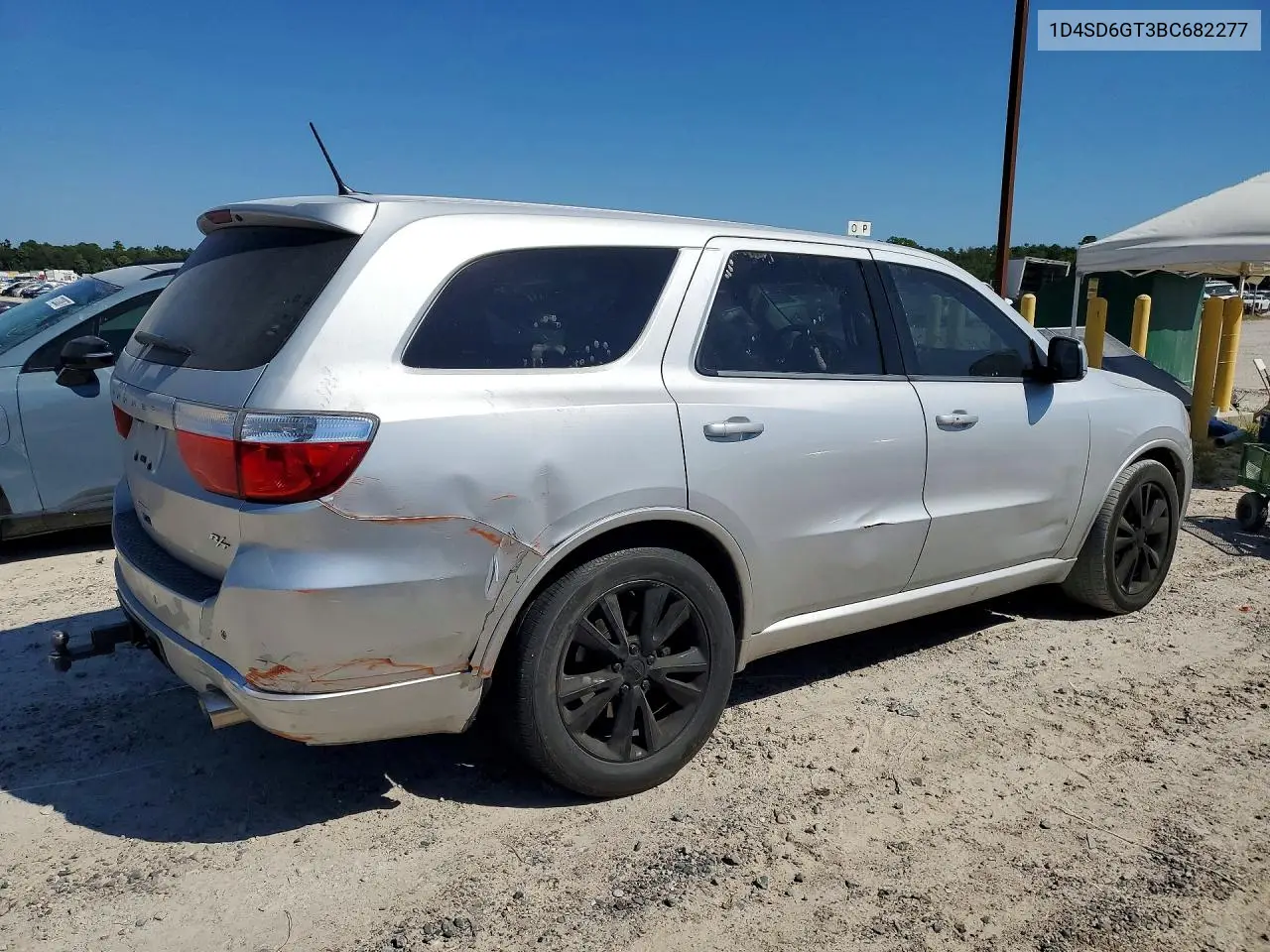 2011 DODGE DURANGO VIN 1D4SD6GT3BC682277 — фото 3
