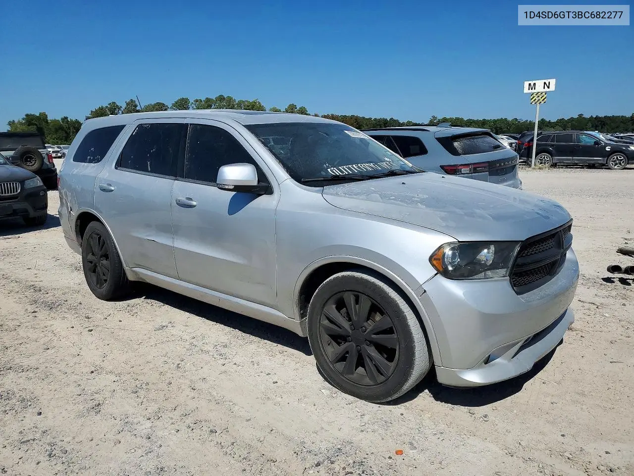 2011 DODGE DURANGO VIN 1D4SD6GT3BC682277 — фото 4