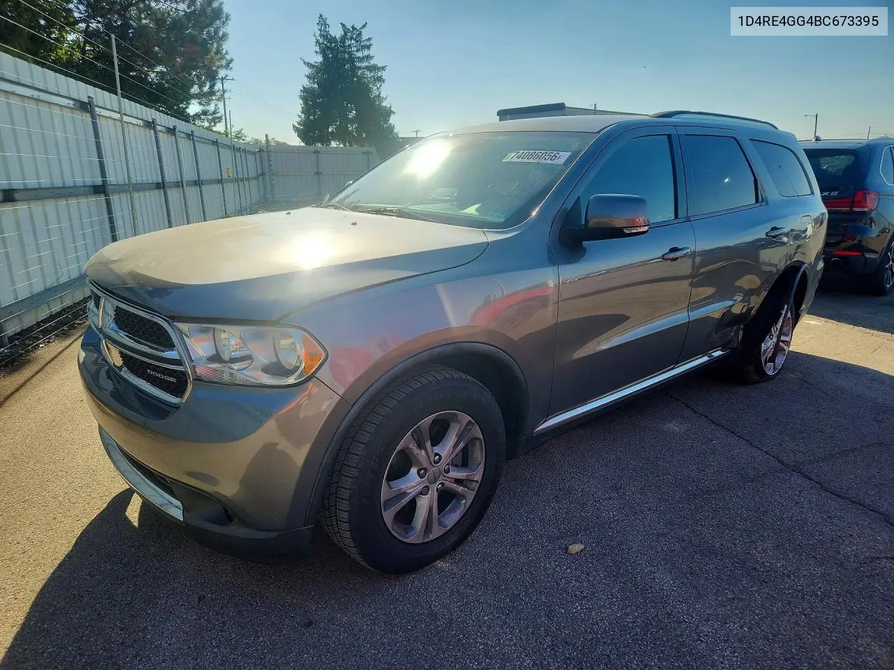 DODGE DURANGO 2011, VIN 1D4RE4GG4BC673395