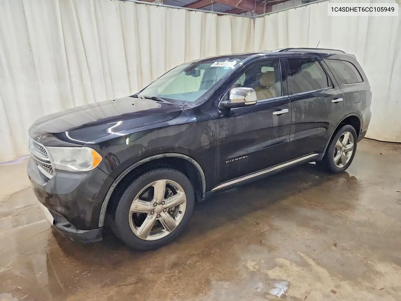 DODGE DURANGO 2012, VIN 1C4SDHET6CC105949