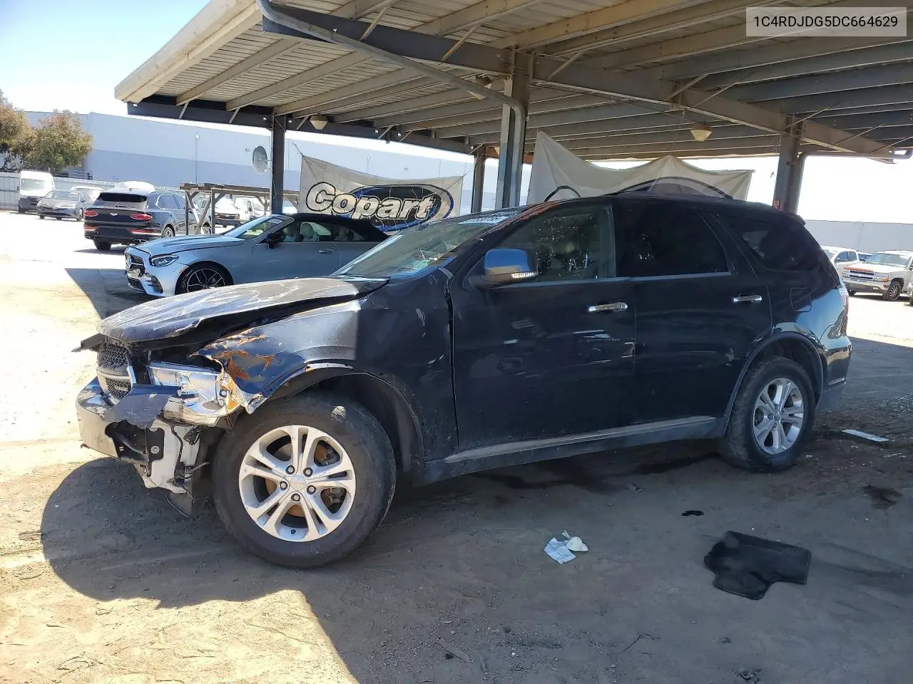 DODGE DURANGO 2013, VIN 1C4RDJDG5DC664629