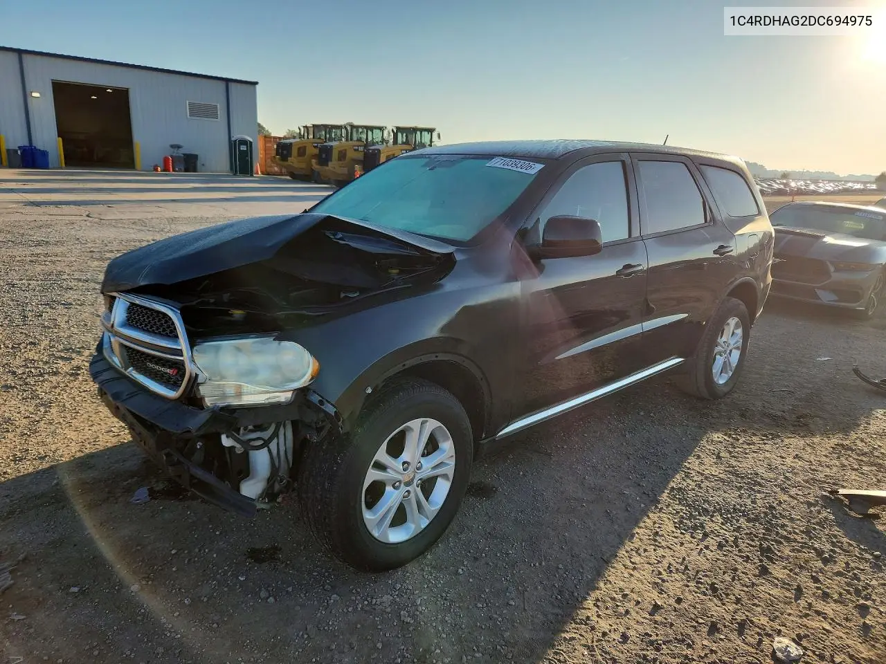 DODGE DURANGO 2013, VIN 1C4RDHAG2DC694975
