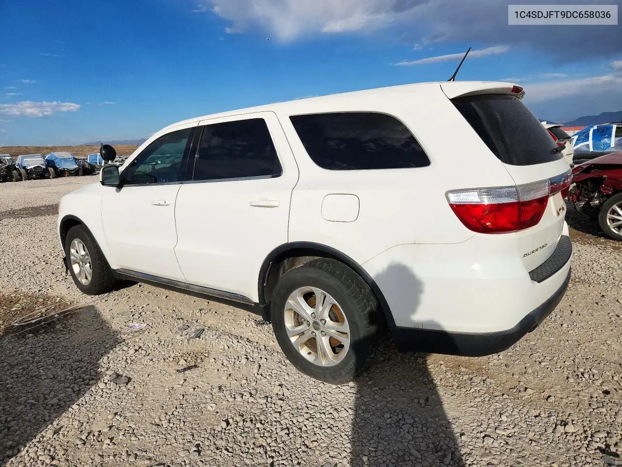 2013 DODGE DURANGO VIN 1C4SDJFT9DC658036 — фото 2