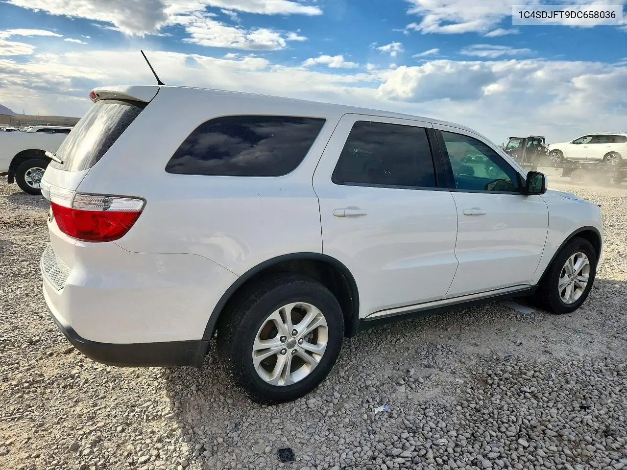 2013 DODGE DURANGO VIN 1C4SDJFT9DC658036 — фото 3