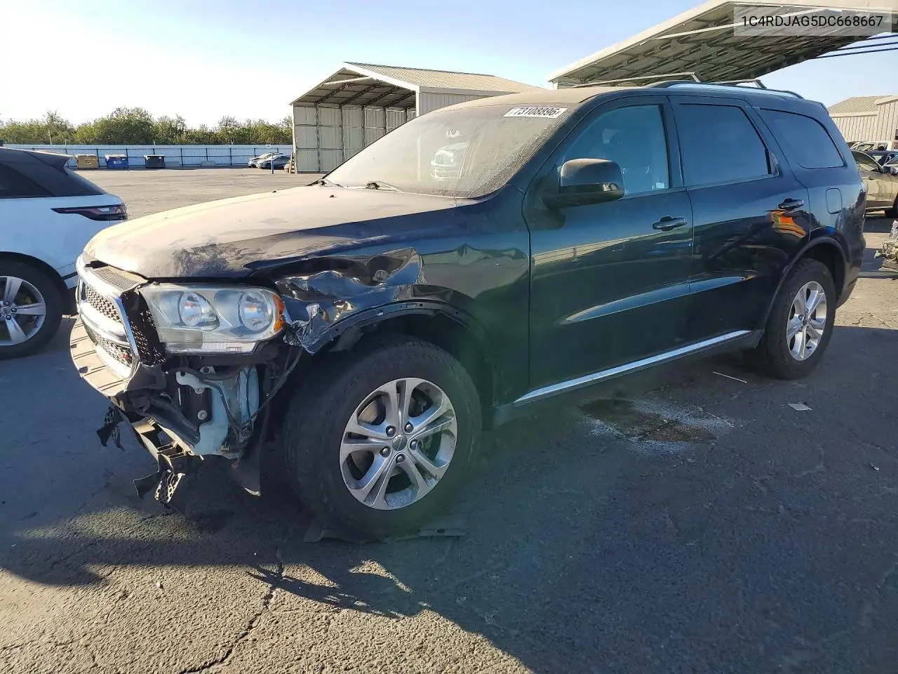 DODGE DURANGO 2013, VIN 1C4RDJAG5DC668667