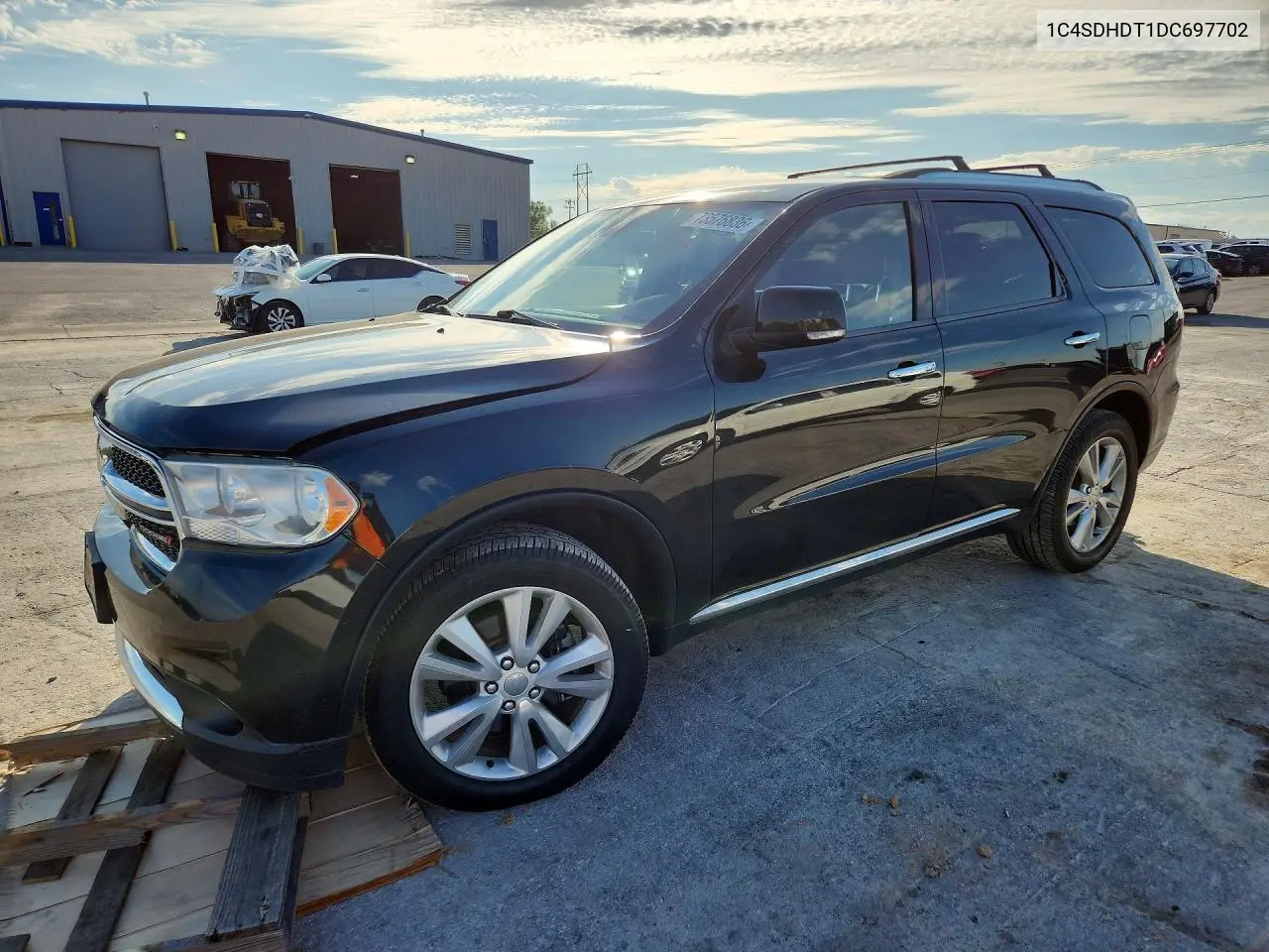 DODGE DURANGO 2013, VIN 1C4SDHDT1DC697702