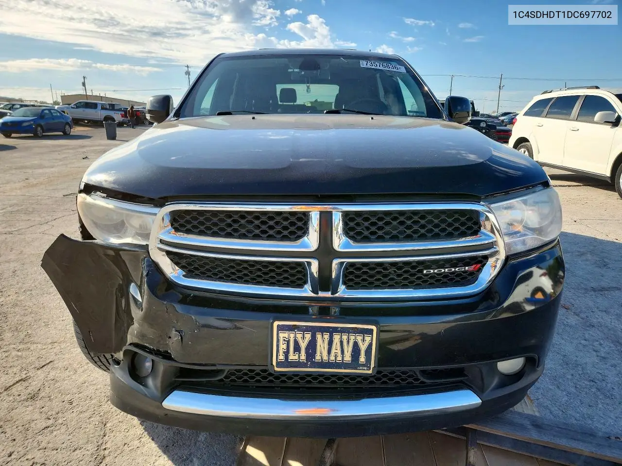 2013 DODGE DURANGO VIN 1C4SDHDT1DC697702 — фото 5