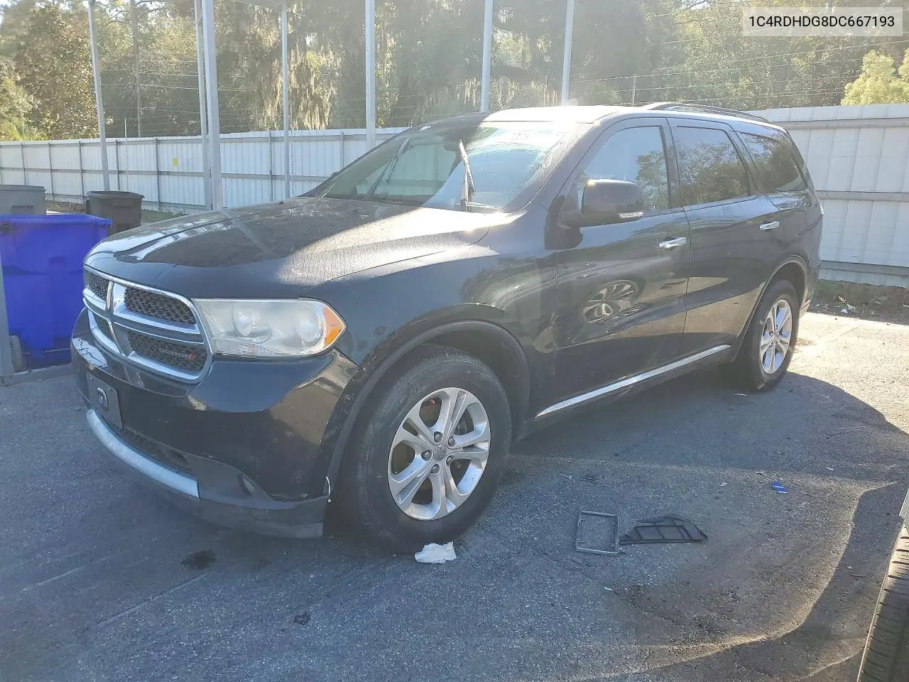 DODGE DURANGO 2013, VIN 1C4RDHDG8DC667193