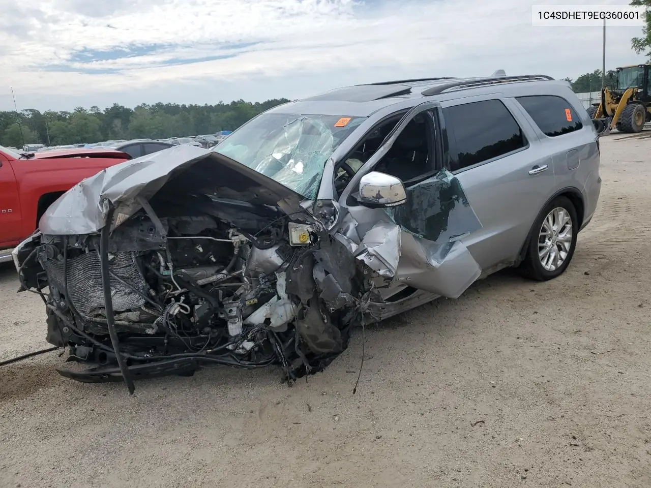 DODGE DURANGO 2014, VIN 1C4SDHET9EC360601