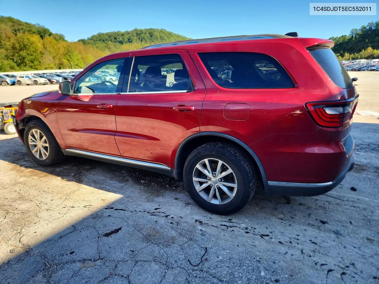2014 DODGE DURANGO VIN 1C4SDJDT5EC552011 — фото 3