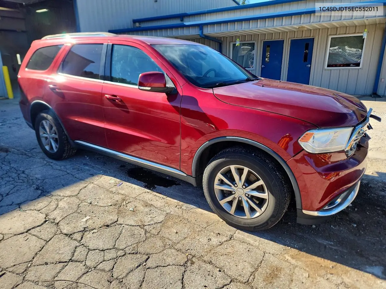2014 DODGE DURANGO VIN 1C4SDJDT5EC552011 — фото 5