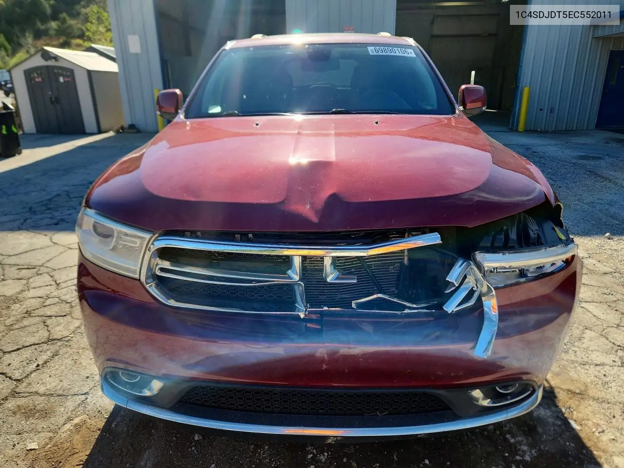 DODGE DURANGO 2014, VIN 1C4SDJDT5EC552011
