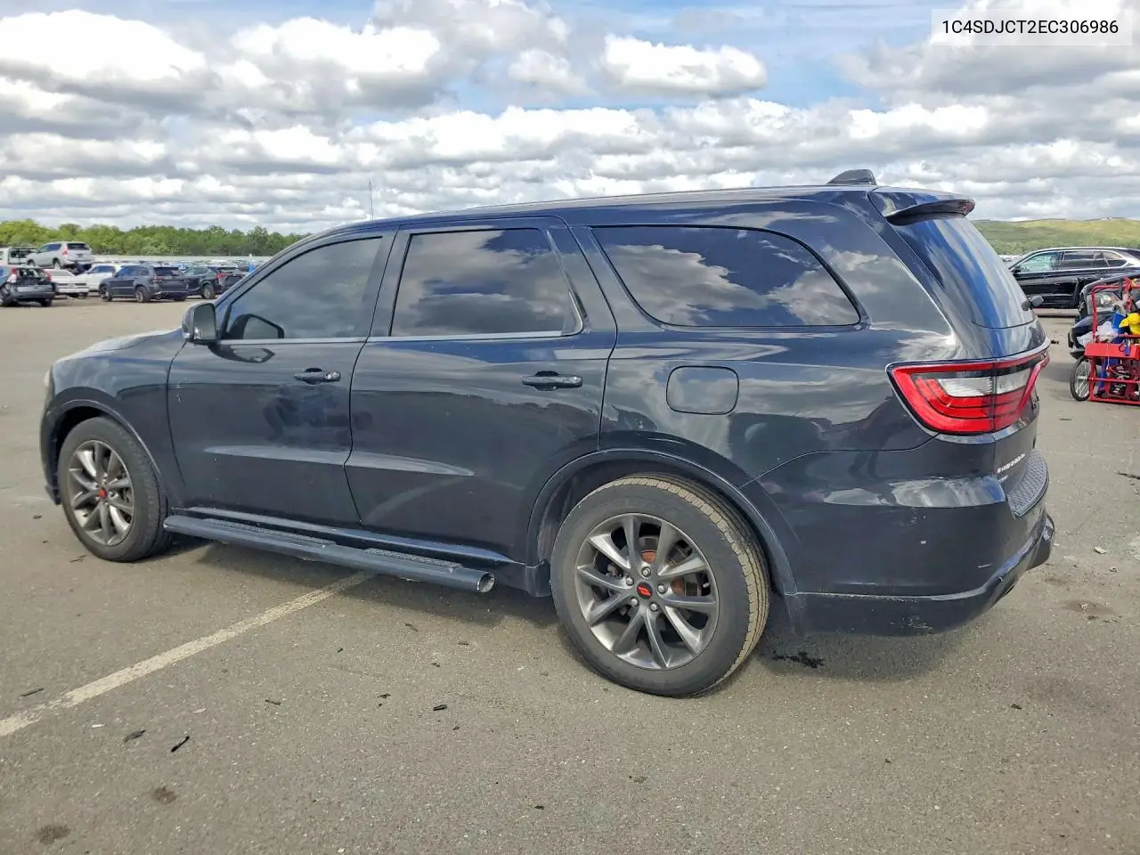 2014 DODGE DURANGO VIN 1C4SDJCT2EC306986 — фото 2