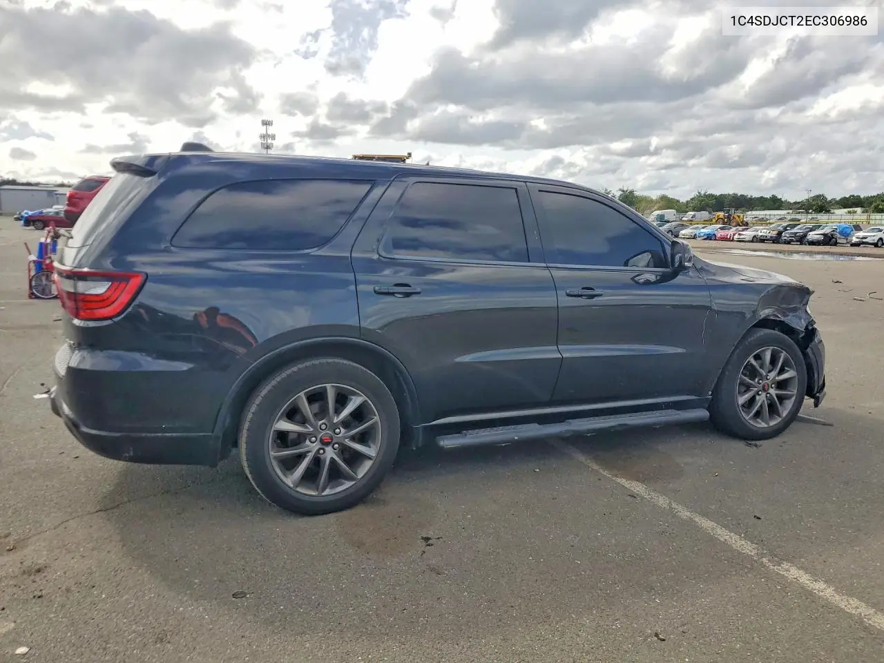 2014 DODGE DURANGO VIN 1C4SDJCT2EC306986 — фото 3