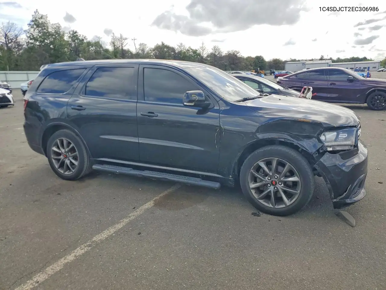 2014 DODGE DURANGO VIN 1C4SDJCT2EC306986 — фото 4