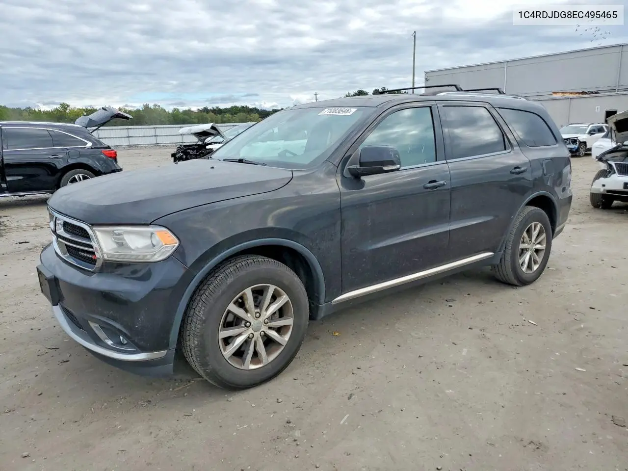 DODGE DURANGO 2014, VIN 1C4RDJDG8EC495465