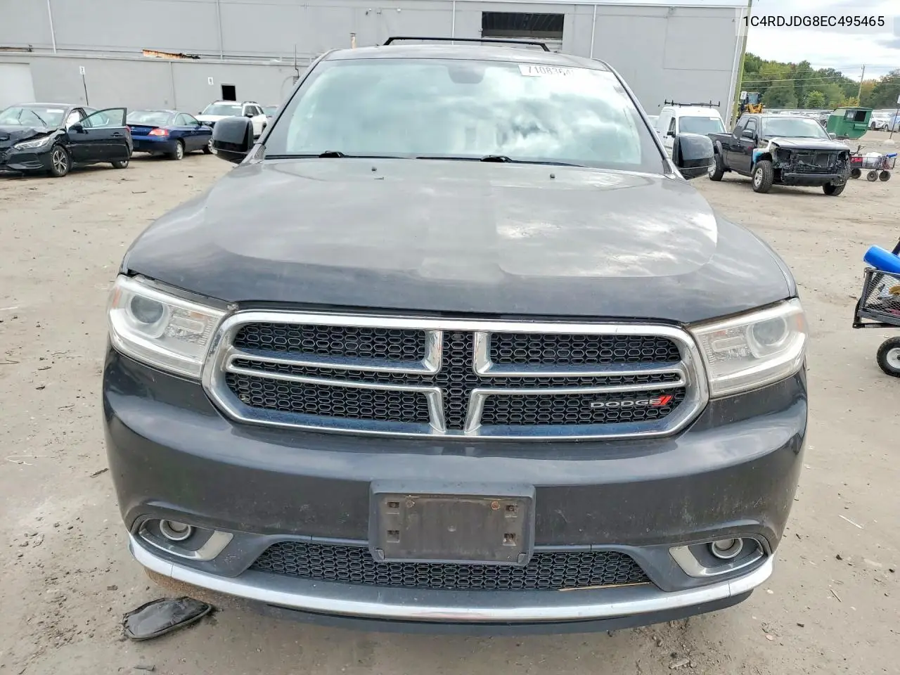 2014 DODGE DURANGO VIN 1C4RDJDG8EC495465 — фото 5