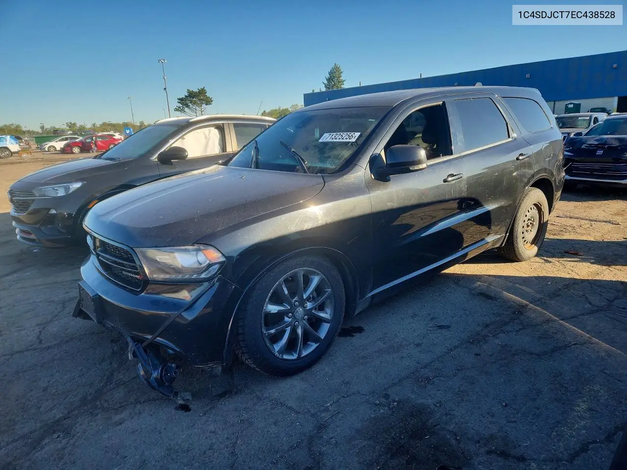 DODGE DURANGO 2014, VIN 1C4SDJCT7EC438528