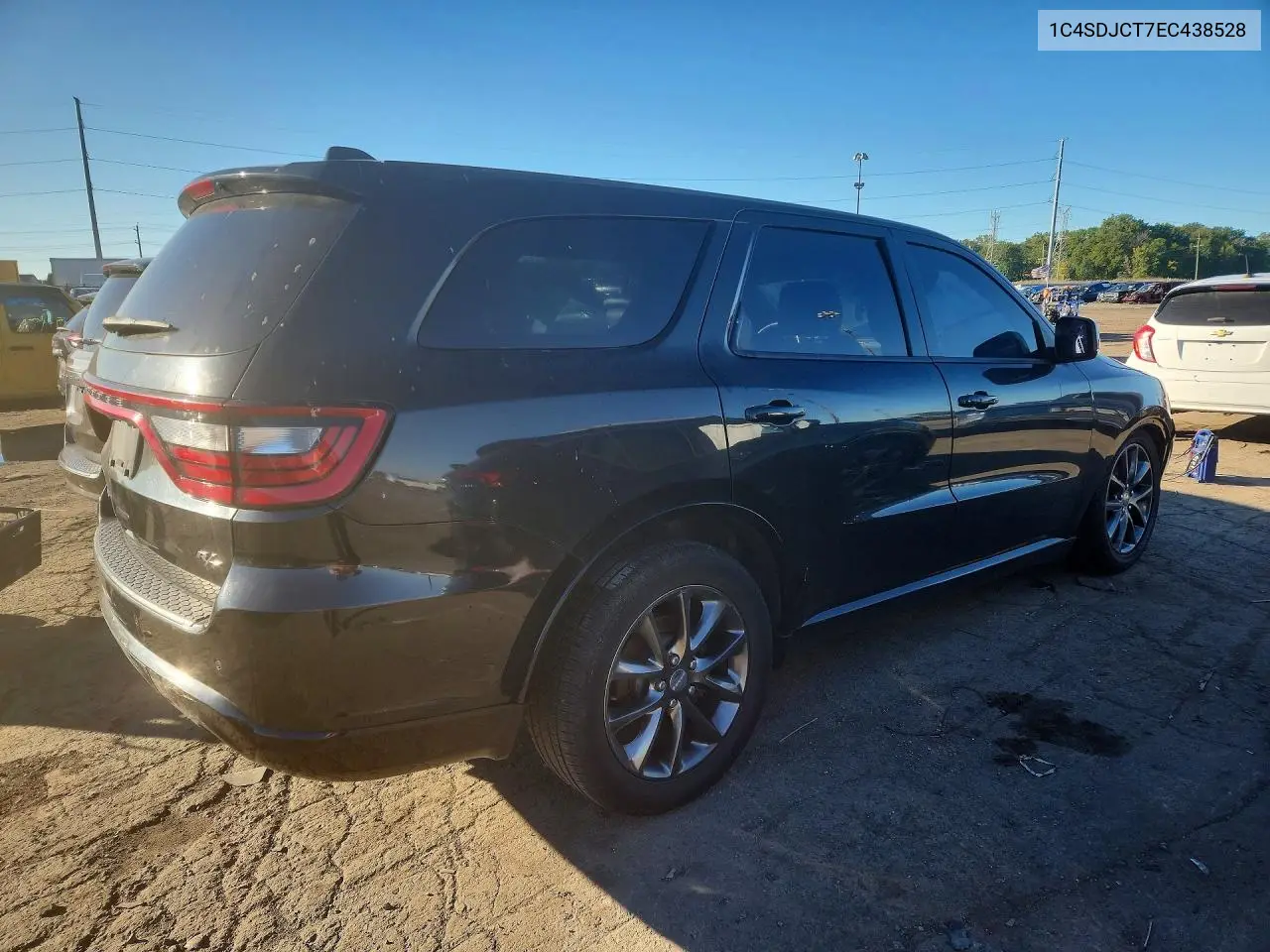 2014 DODGE DURANGO VIN 1C4SDJCT7EC438528 — фото 3