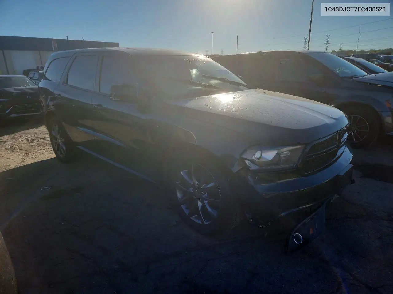 2014 DODGE DURANGO VIN 1C4SDJCT7EC438528 — фото 4