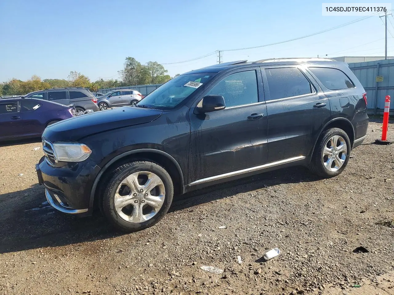 DODGE DURANGO 2014, VIN 1C4SDJDT9EC411376