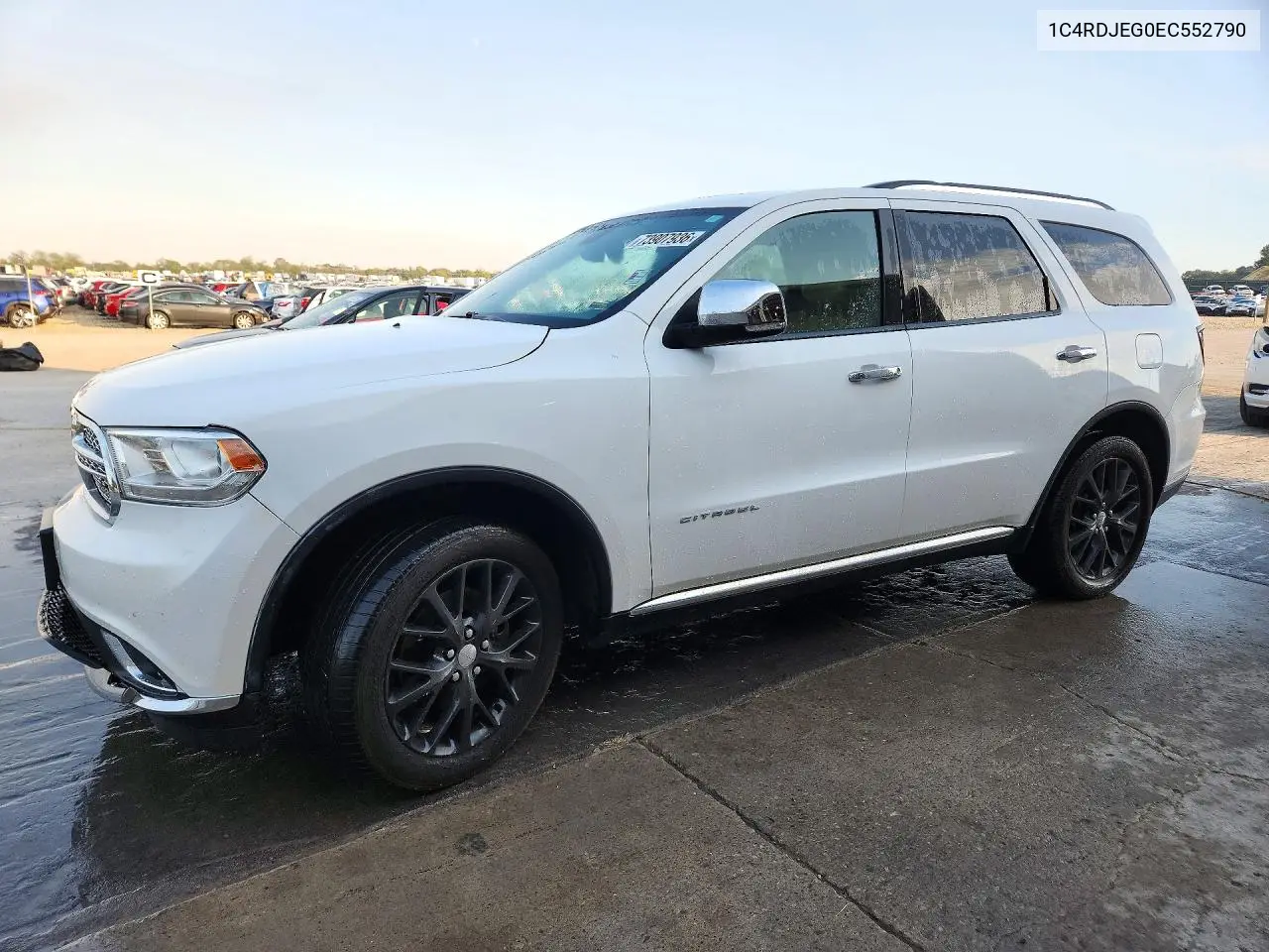 DODGE DURANGO 2014, VIN 1C4RDJEG0EC552790