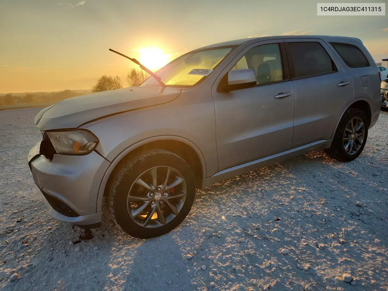 DODGE DURANGO 2014, VIN 1C4RDJAG3EC411315