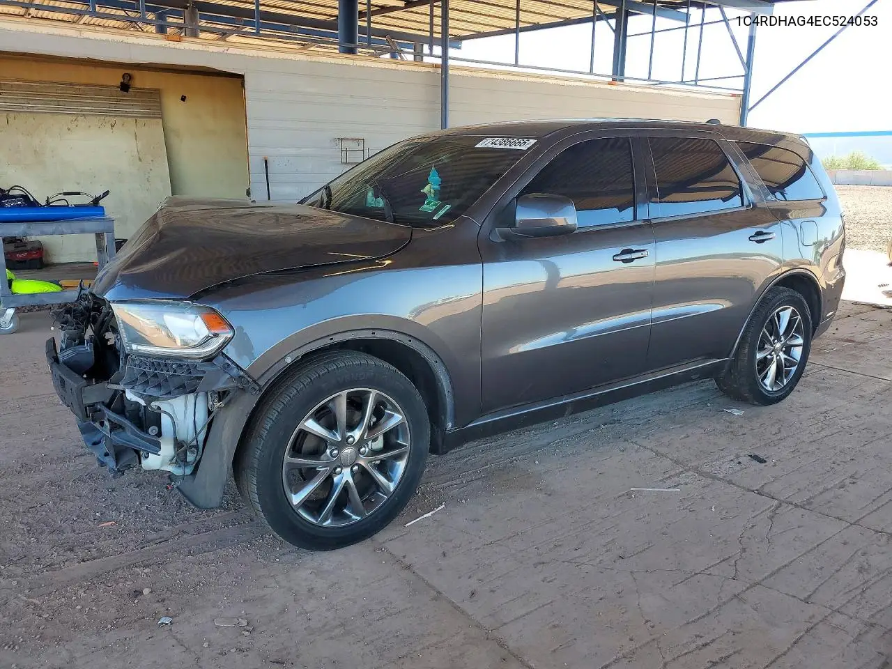 DODGE DURANGO 2014, VIN 1C4RDHAG4EC524053
