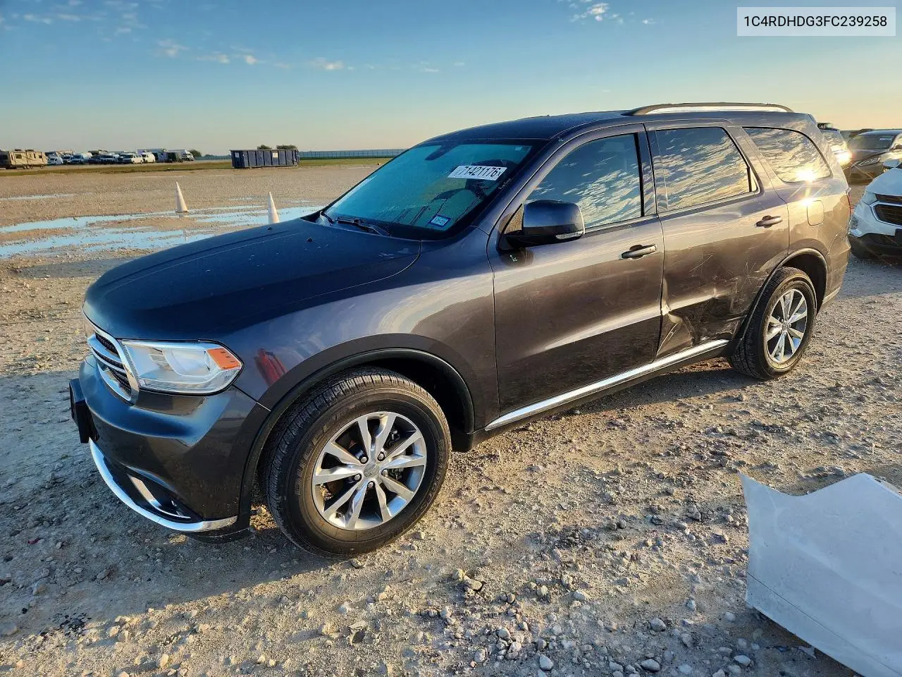 DODGE DURANGO 2015, VIN 1C4RDHDG3FC239258
