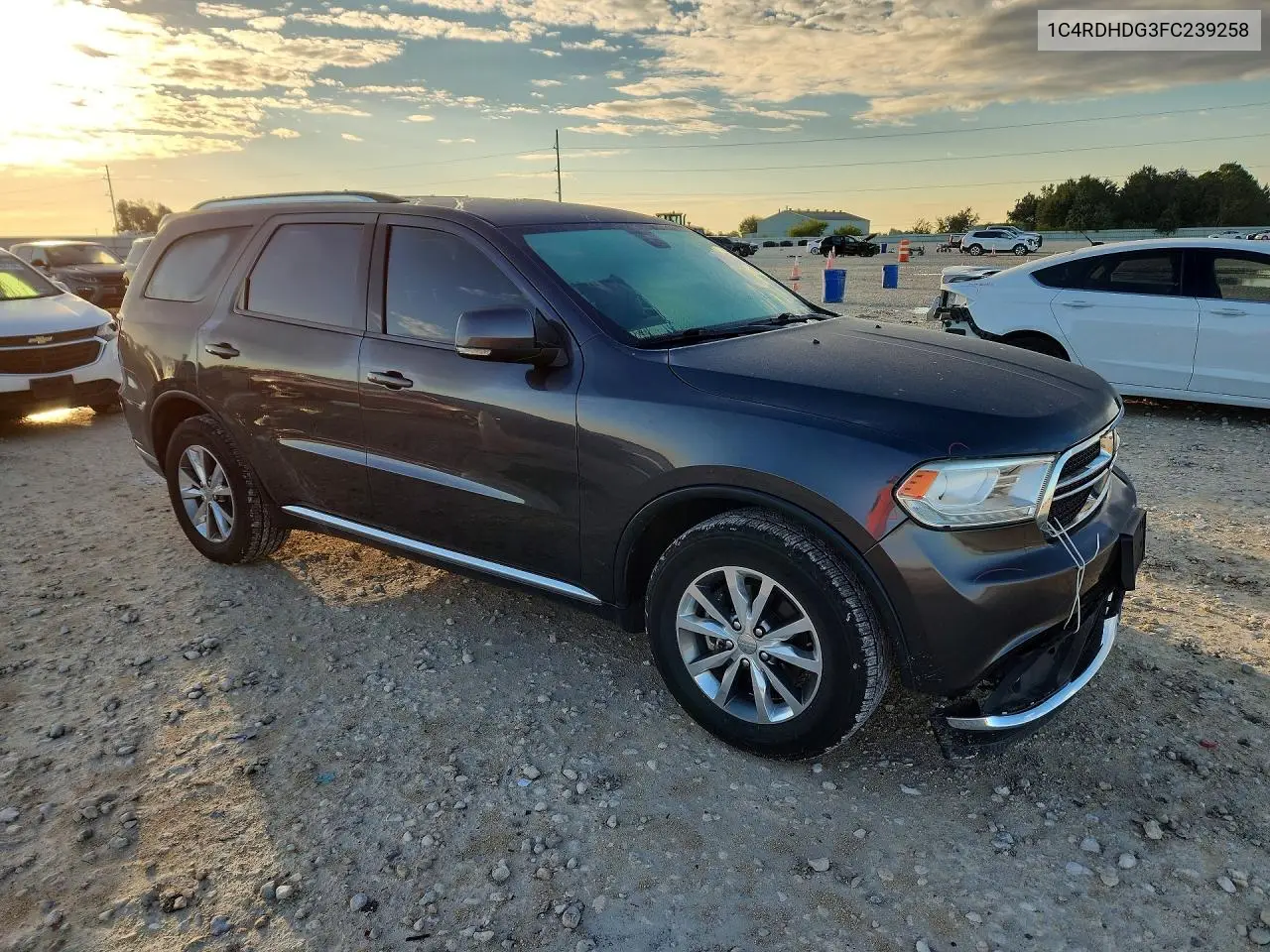 2015 DODGE DURANGO VIN 1C4RDHDG3FC239258 — фото 4