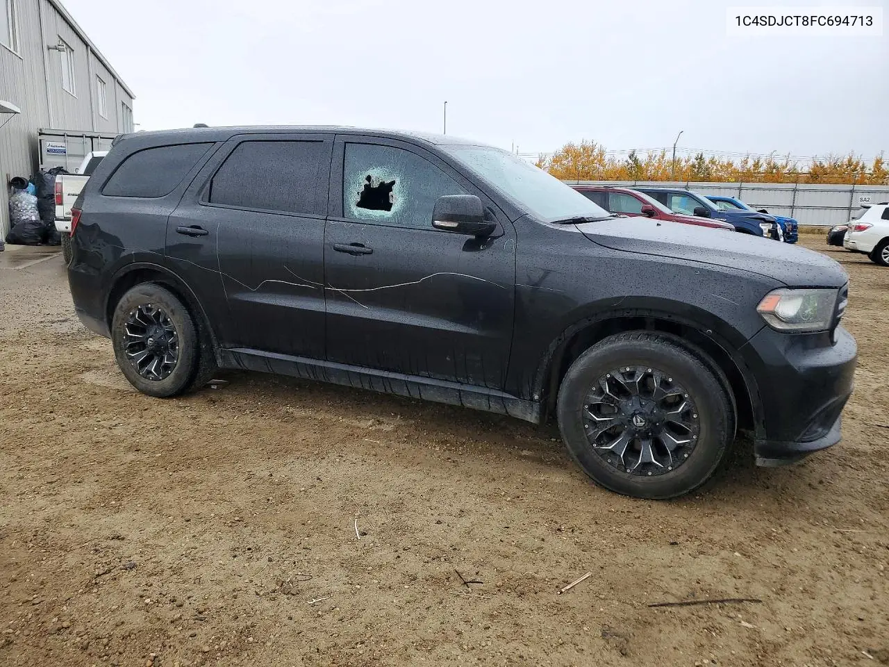 2015 DODGE DURANGO VIN 1C4SDJCT8FC694713 — фото 4