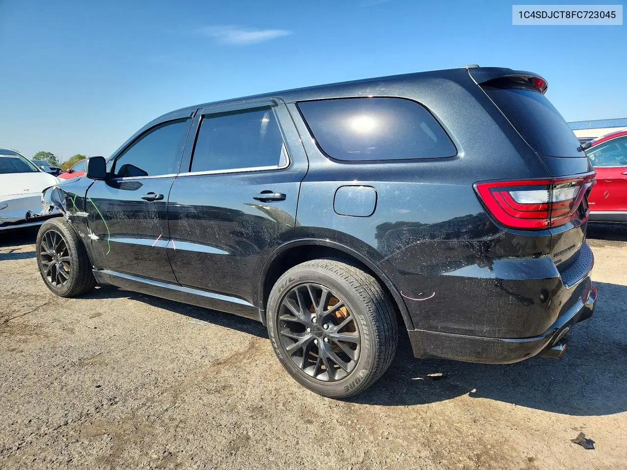 2015 DODGE DURANGO VIN 1C4SDJCT8FC723045 — фото 2