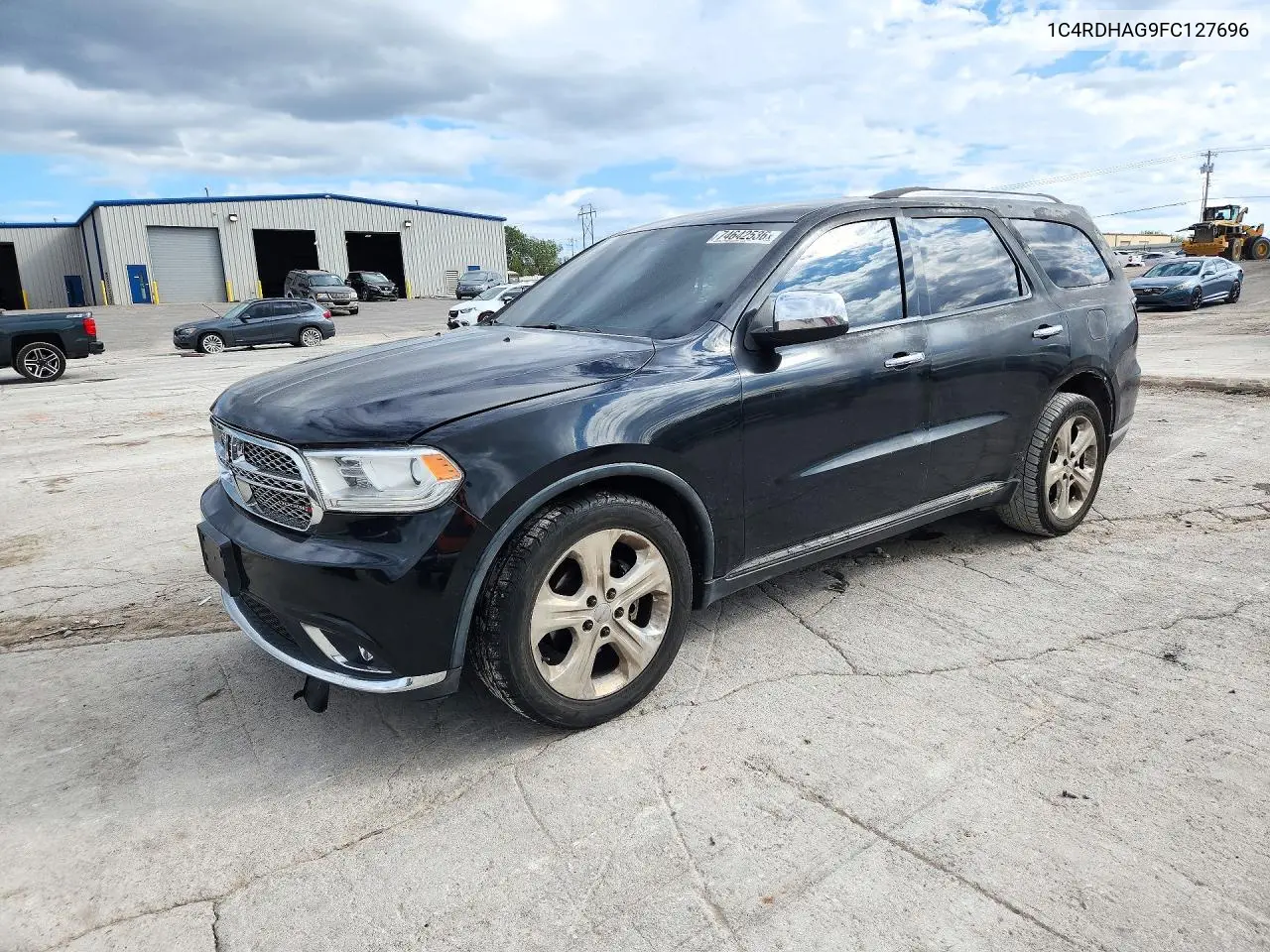 DODGE DURANGO 2015, VIN 1C4RDHAG9FC127696