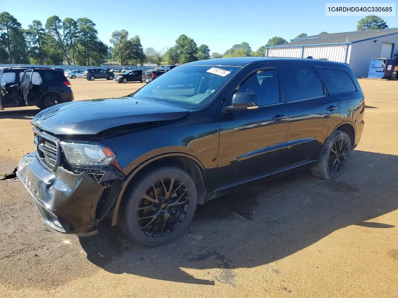 DODGE DURANGO 2016, VIN 1C4RDHDG4GC330685