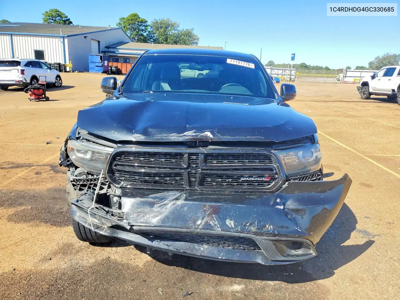 2016 DODGE DURANGO VIN 1C4RDHDG4GC330685 — фото 5