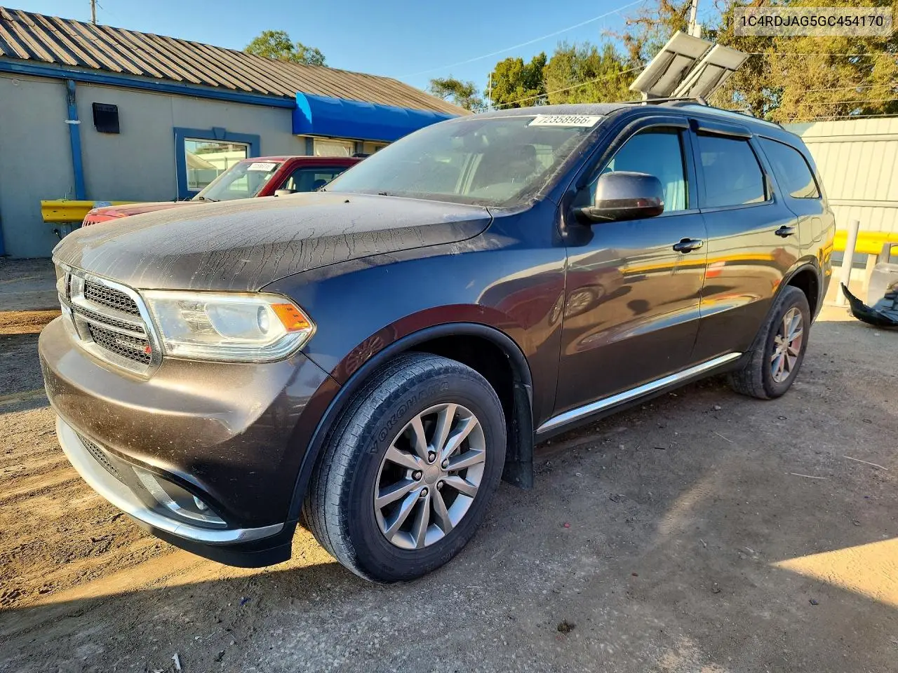 DODGE DURANGO 2016, VIN 1C4RDJAG5GC454170