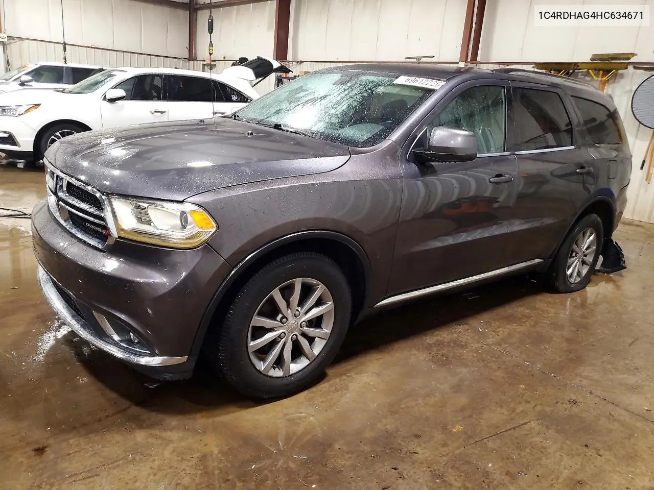 DODGE DURANGO 2017, VIN 1C4RDHAG4HC634671